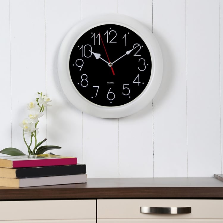 Missle Frosted Shell Wall Clock