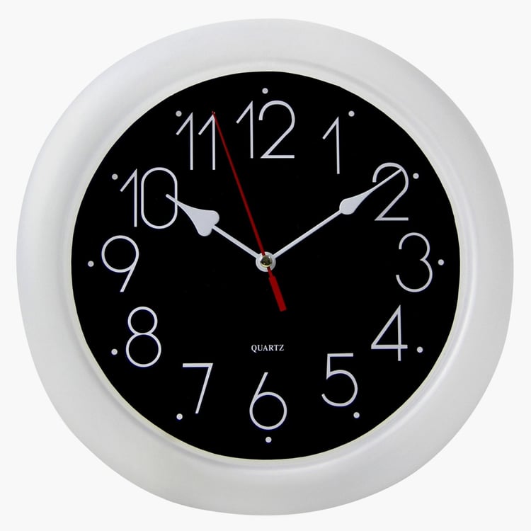 Missle Frosted Shell Wall Clock