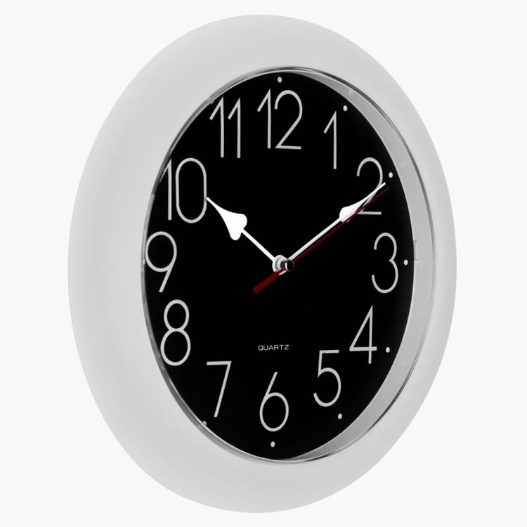 Missle Frosted Shell Wall Clock