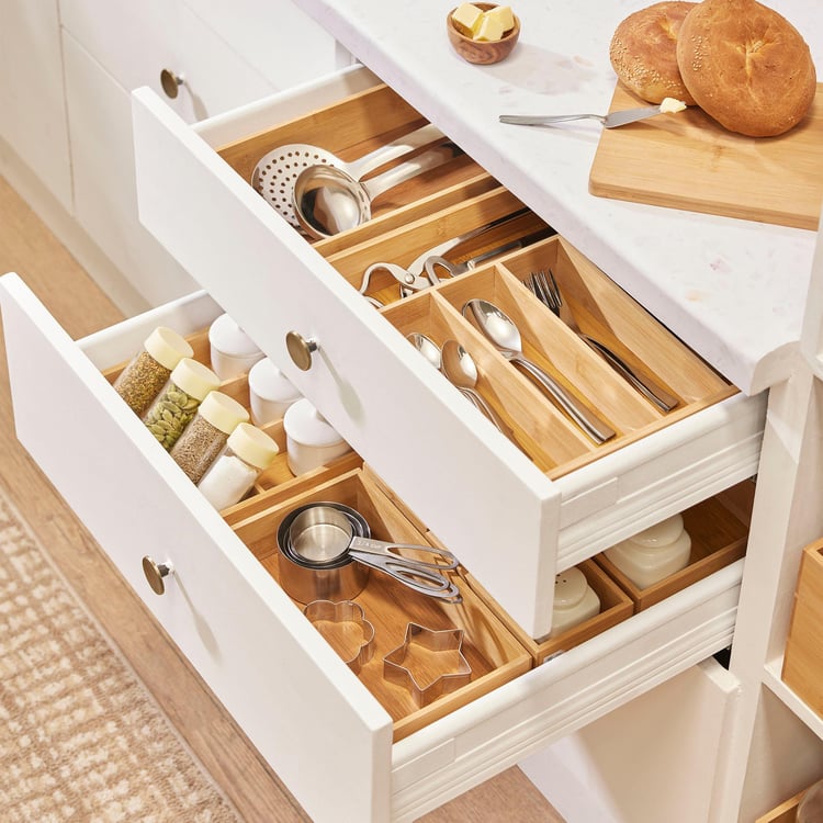 Orion Bamboo Drawer Organiser