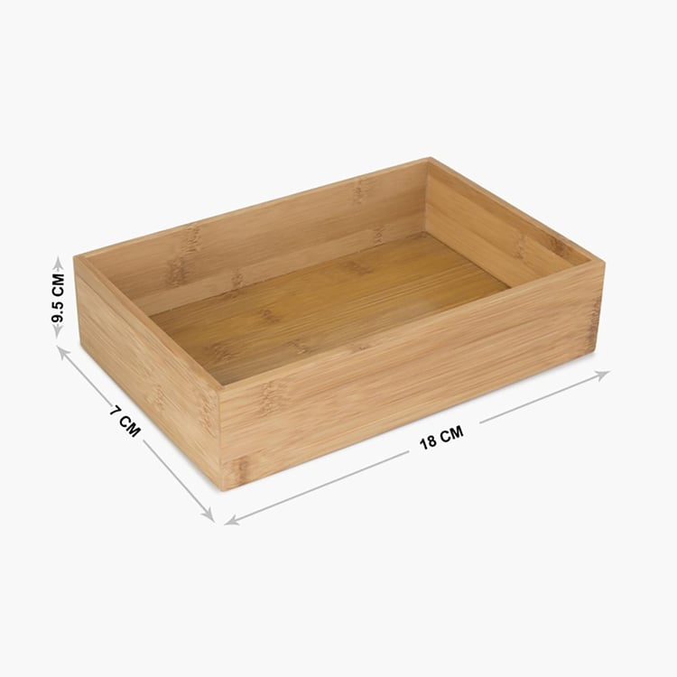 Orion Bamboo Drawer Organiser