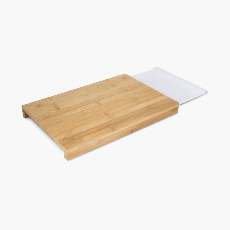 Chef Special Bamboo Chopping Board with Tray