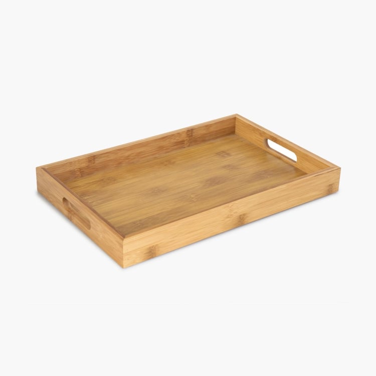 Mendo Beautiful Home Bamboo Serving Tray - 36x23.5cm