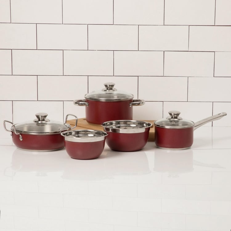 Stainless Steel Cookware Set-8 Pcs.