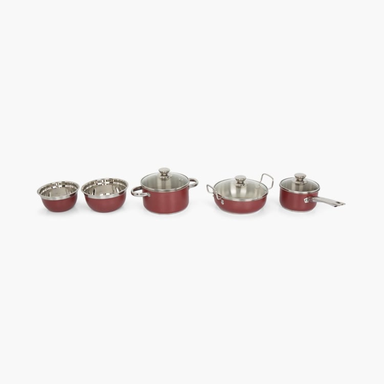Stainless Steel Cookware Set-8 Pcs.