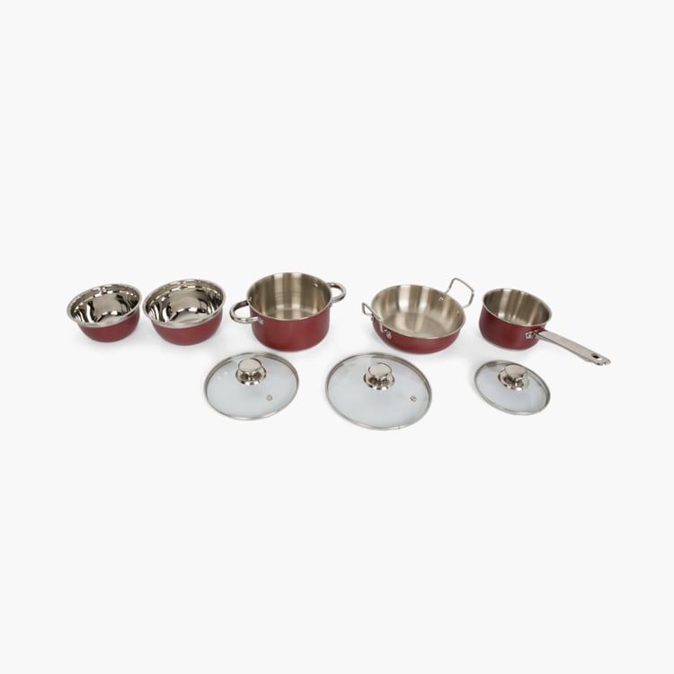 Stainless Steel Cookware Set-8 Pcs.