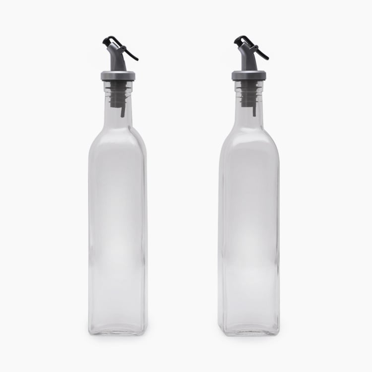 Pamolive Glass Oil Bottle with Stopper - 500ml