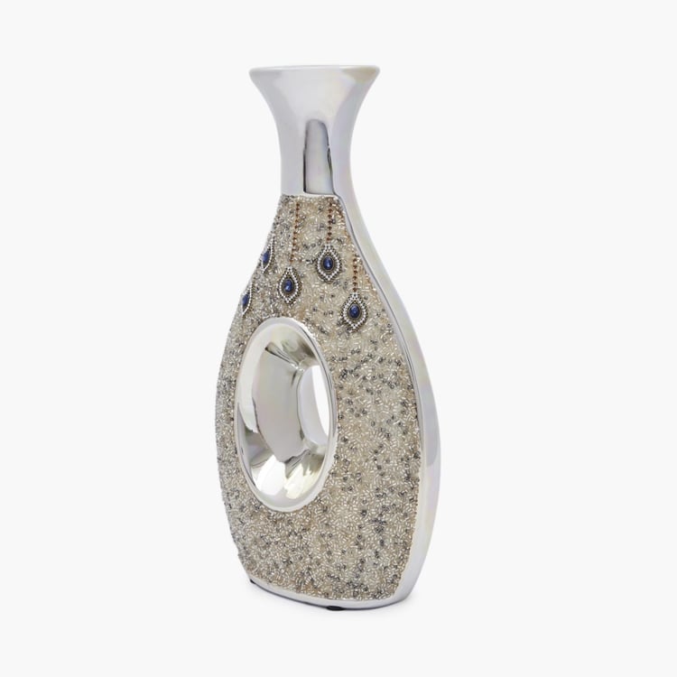 Splendid Miara Abstract Oval Ceramic Vase