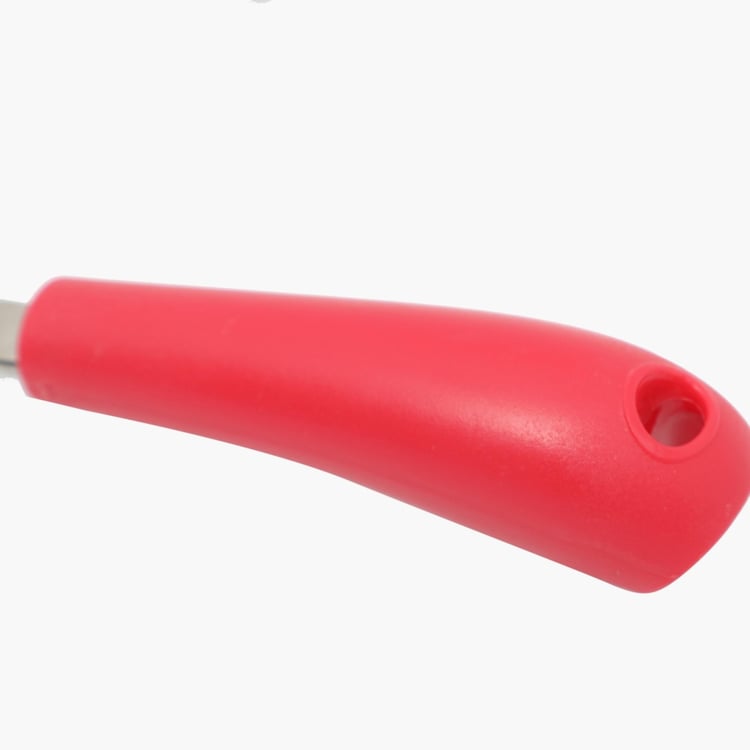 Rosemary-Omega Solid  Ice Cream Scoop - Stainless Steel - Ice Cream Scoop 18.5 cm x 4.3 cm x 3.8 cm -Red