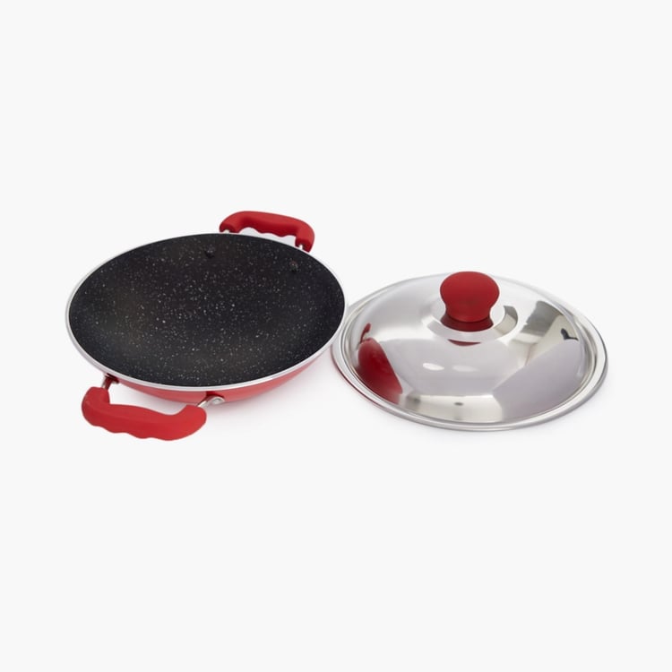 Bentle Aluminium Kadhai with Lid - 20cm