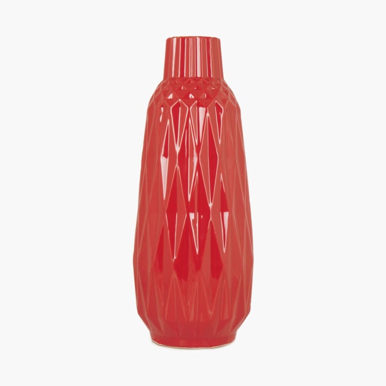 Splendid Rock Textured Glass Vase