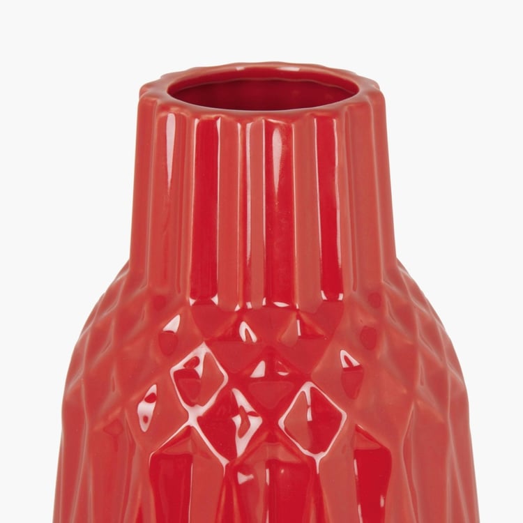 Splendid Rock Textured Glass Vase