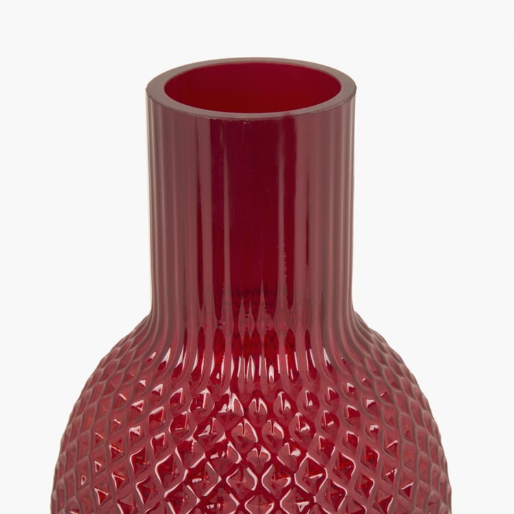 Splendid Scout Textured Glass Vase