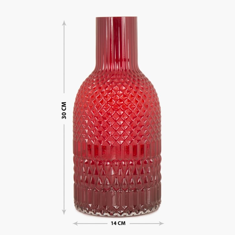 Splendid Scout Textured Glass Vase