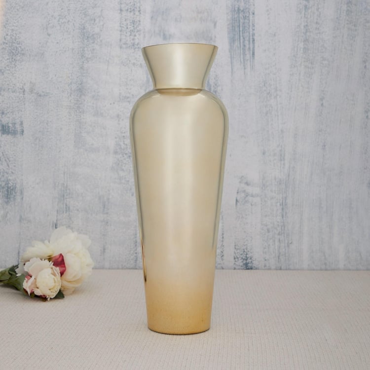 Splendid Regalia Solid Round Glass Vase