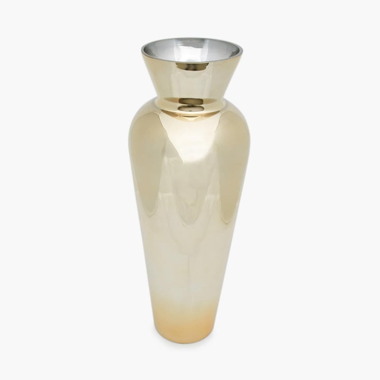 Splendid Regalia Solid Round Glass Vase