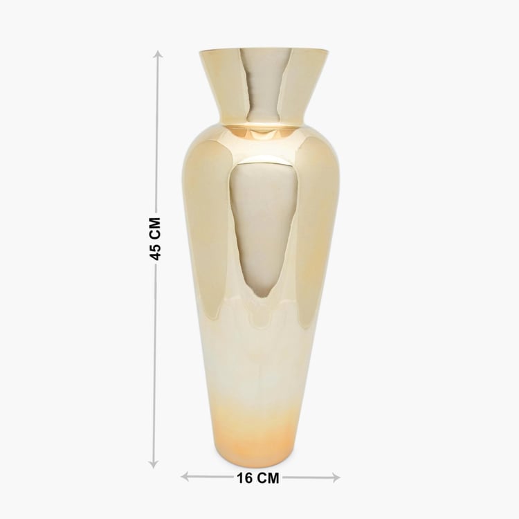 Splendid Regalia Solid Round Glass Vase
