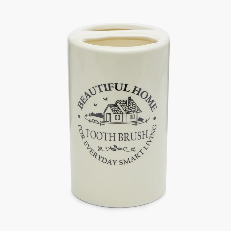 Addison Beautiful Home Ceramic Bath Accessories- Set Of 4 Pcs.