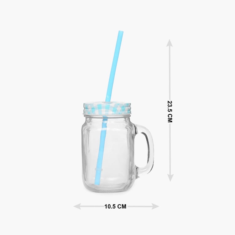 Marley Glass Mason Jar - 450ml