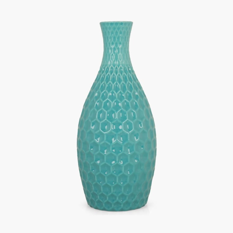 Bentley Victoria Honeycomb Textured Vase