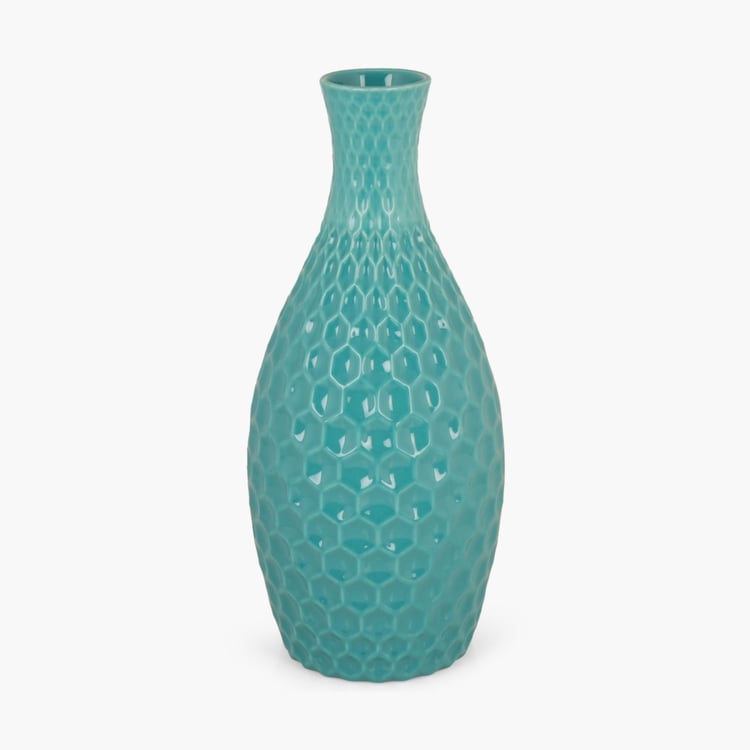 Bentley Victoria Honeycomb Textured Vase