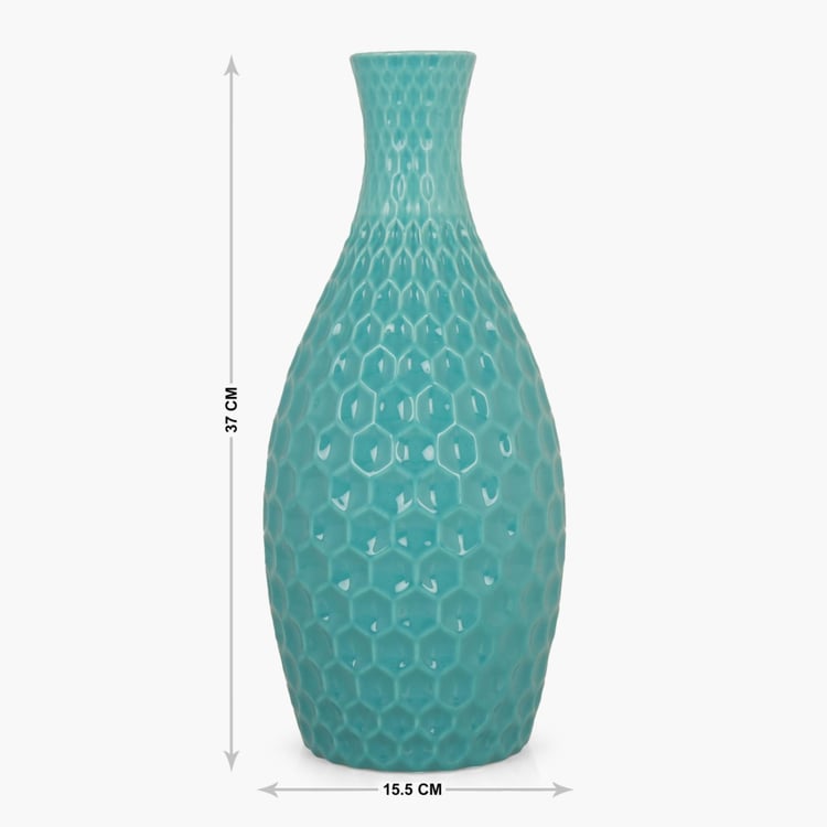 Bentley Victoria Honeycomb Textured Vase