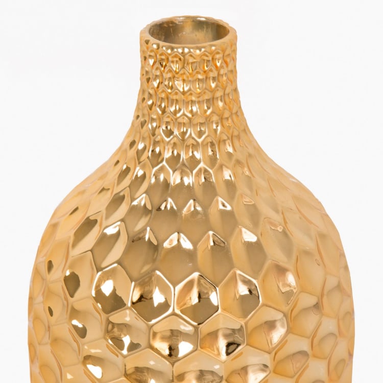 Bentley Victoria Honeycomb Textured Vase