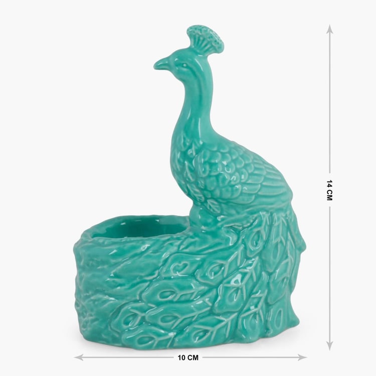 Redolence Jasmine Peacock Tea Light Holder