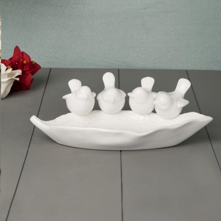 Vitara Ceramic Bird Decorative Platter