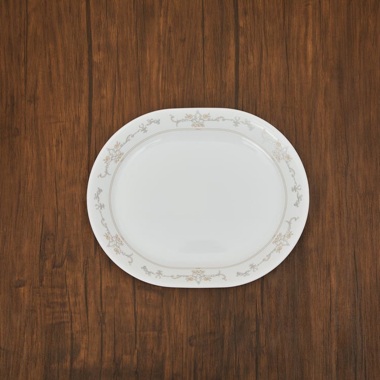 Corelle Imperial Gold Serving Rice Platter