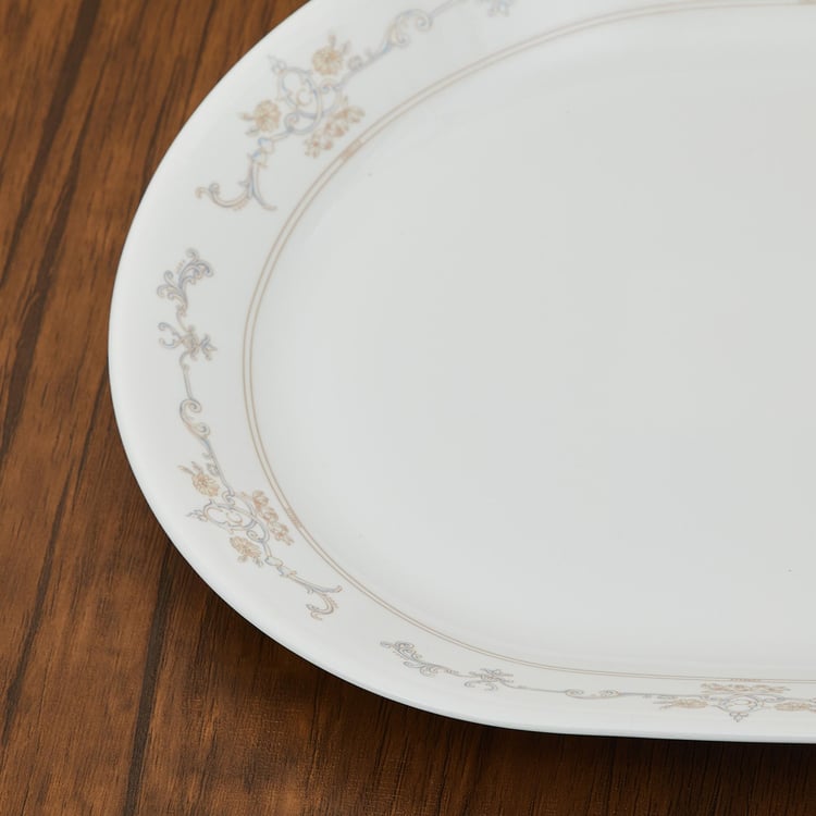 Corelle Imperial Gold Serving Rice Platter