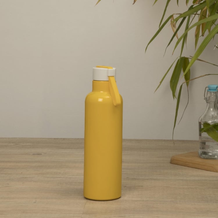 Atlantis Orlin Yellow Stainless Steel Solid Bottle - 500ml