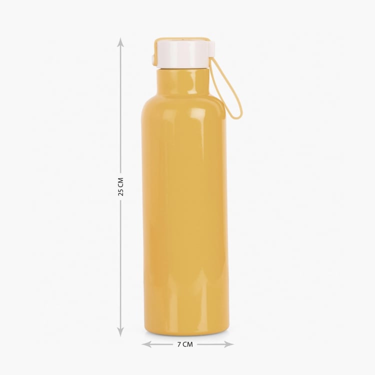 Atlantis Orlin Yellow Stainless Steel Solid Bottle - 500ml