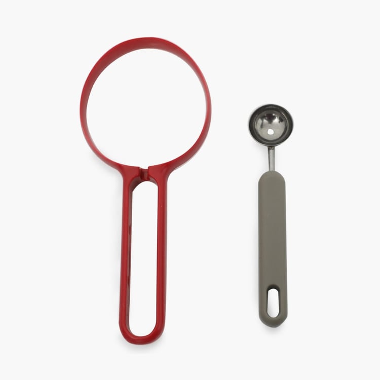 Polypropelyne Two In One Melon Scoop