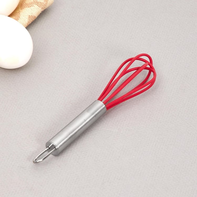 Rosemary-Springfield Solid Whisks - Metal - Whisk 2.5 cm x 2.5 cm x 14.5 cm -Red