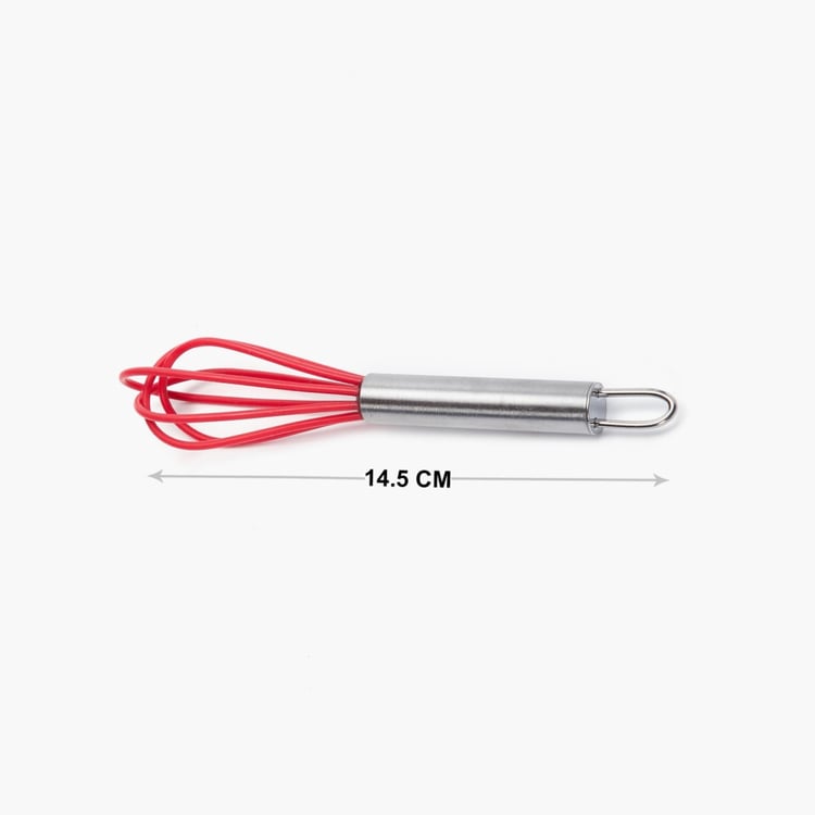 Rosemary-Springfield Solid Whisks - Metal - Whisk 2.5 cm x 2.5 cm x 14.5 cm -Red