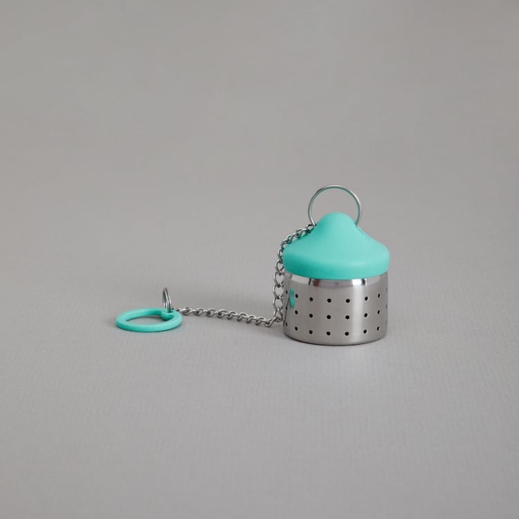 Rosemary Solid Silicone Tea Strainer - 4 cm x 19 cm