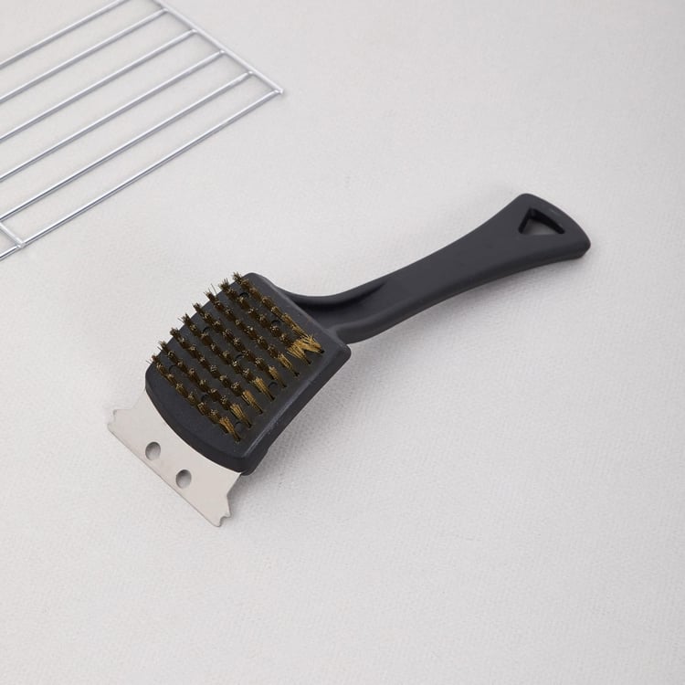 Truffels-Windsor Solid Barbeque Brush - Polypropelyne - Barbeque Brush 20 cm x 7 cm x 7 cm -Black
