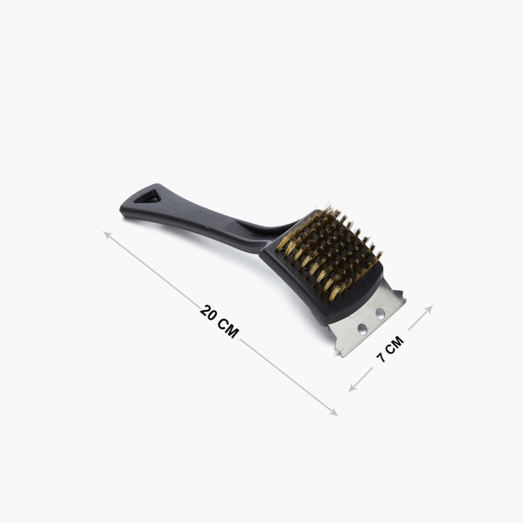 Truffels-Windsor Solid Barbeque Brush - Polypropelyne - Barbeque Brush 20 cm x 7 cm x 7 cm -Black