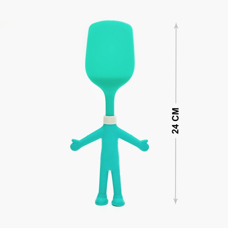 Sydney Solid Abstract Single Pc. Turner - Silicone - Blue