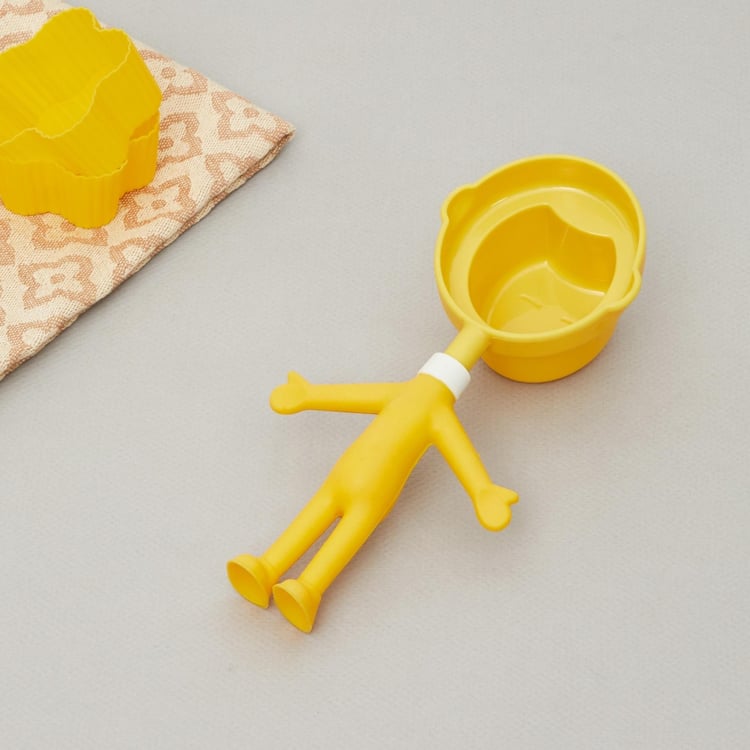 Sydney Silicone Meauring Cup -19 cm x 5 cm x 8 cm - Yellow