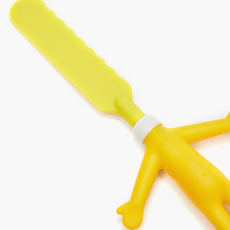 Sydney  Silicone - Butter Knife : 21 cm x 2 cm - Yellow