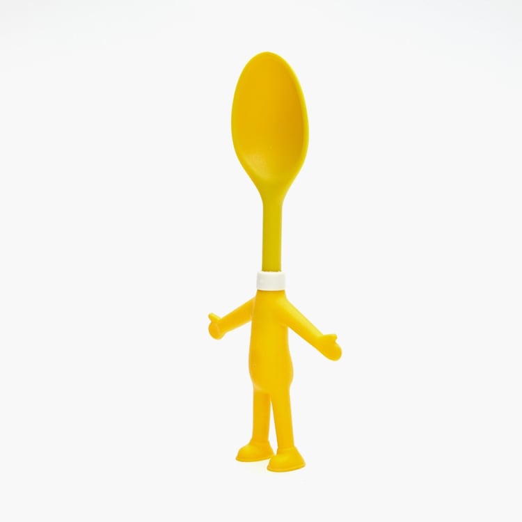 Sydney Solid - Silicone - Spoon : 22 cm x 5.5 cm - Yellow