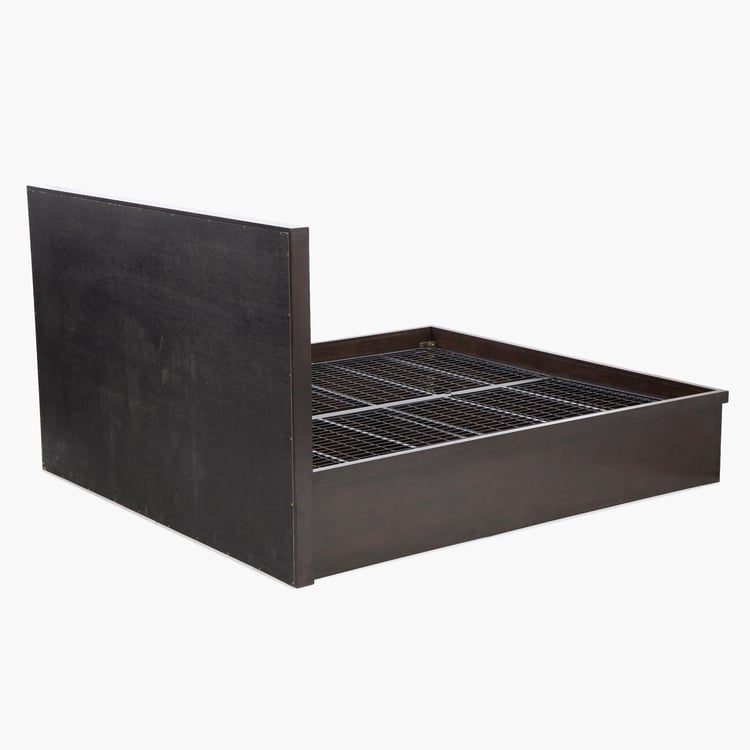 Petals King-Size Bed with Hydraulic Storage - 120 x 192 x 210 cm