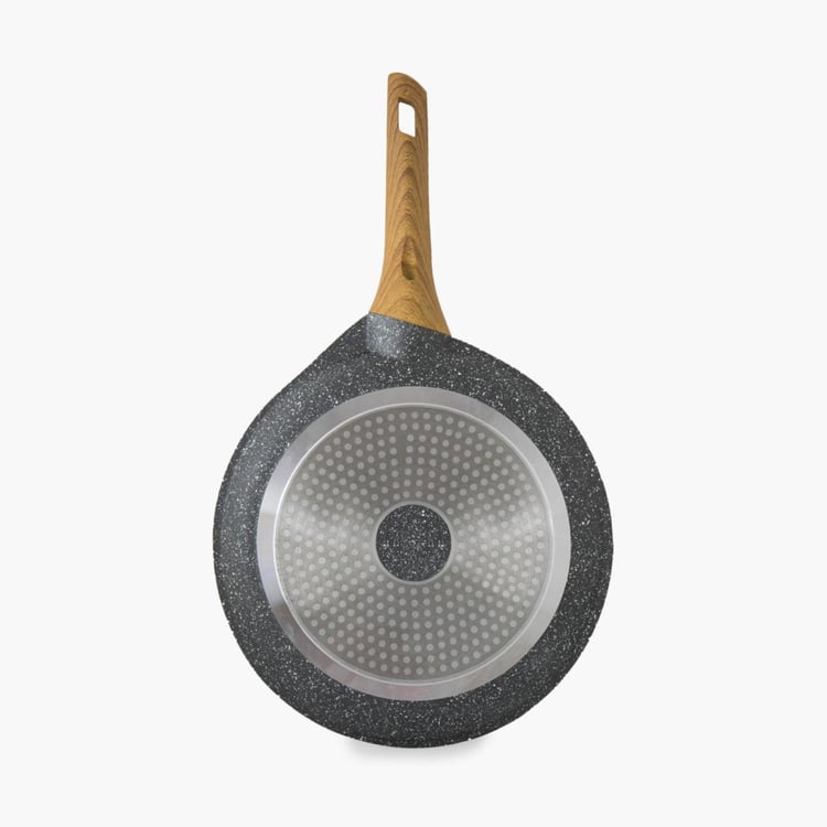 Truffles-Atlas Solid Die Cast Dosa Tawa - Aluminium - Die Cast Dosa Tawa 49 cm x 28 cm x 3 cm -Black