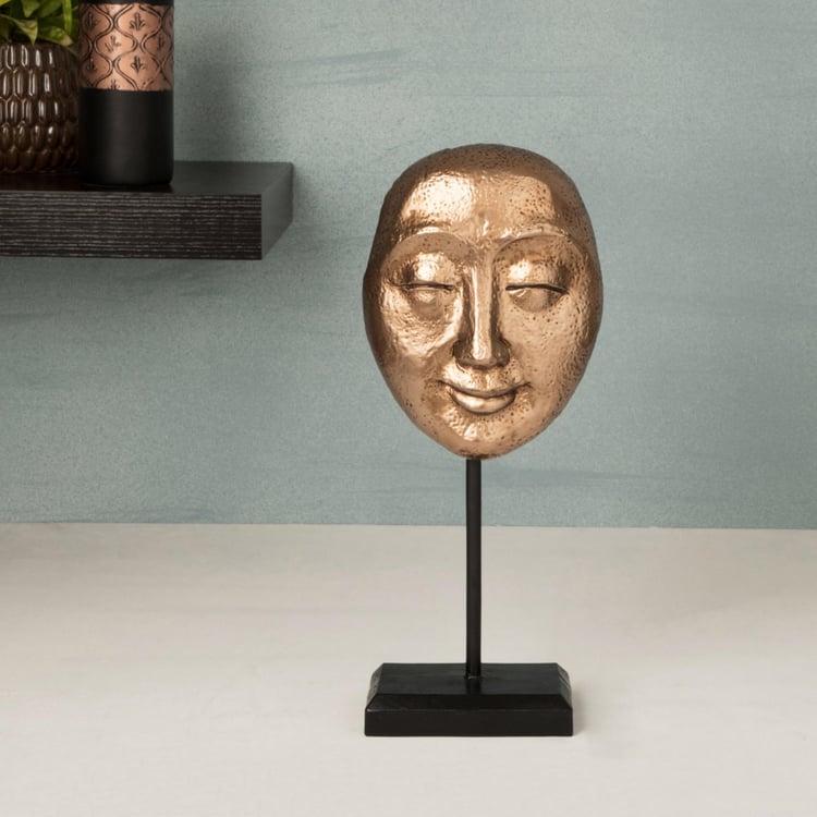 Splendid Textured Face Table Accent