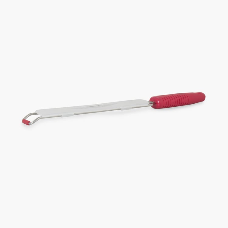 Rosemary Solid Lemon Zester - Stainless Steel - Lemon Zester 38 cm x 3.5 cm -Red