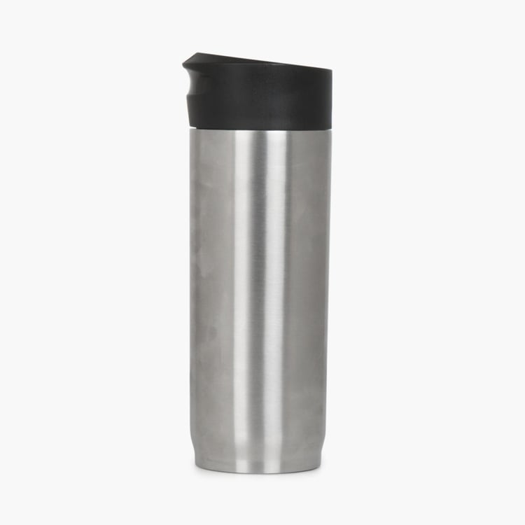 Regent-Weston Solid Bottle - Stainless Steel -  Travel Mug - 7 cm  L x 7 cm  W x 21 cm  H - 380ml - Silver