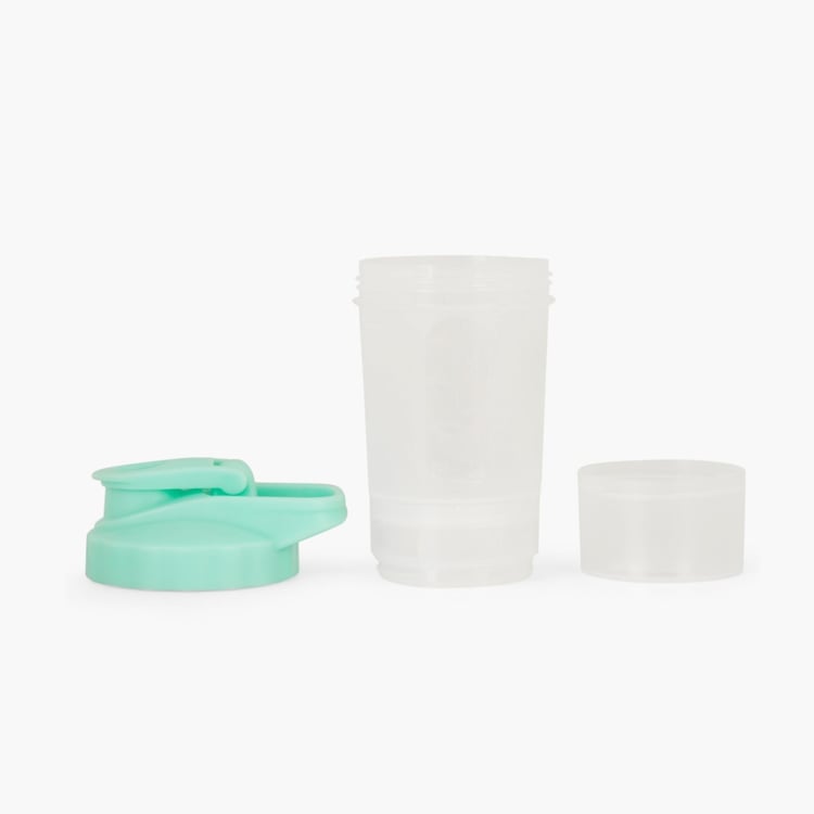 Atlantis-Syria Solid Bottles - Plastic -400ml -Container 7 cm L x 7 cm W x 5 cm HBottle 11 cm L x 22.5 cm H -Blue