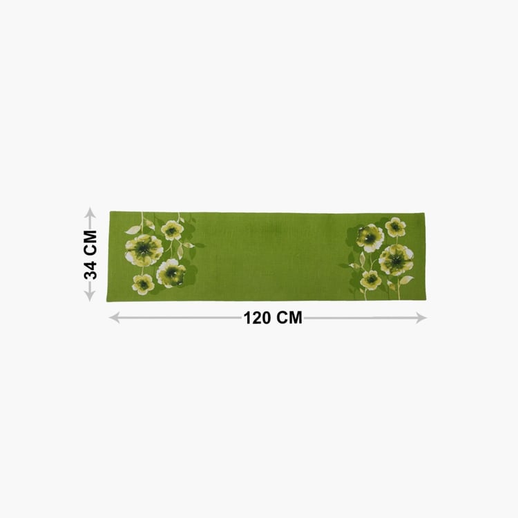 Meadows Printed Reversible Table Runner - 34 x 120 cm